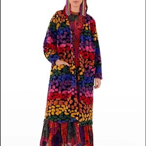 *NWT* FARM Rio Fleece Duster Cardigan